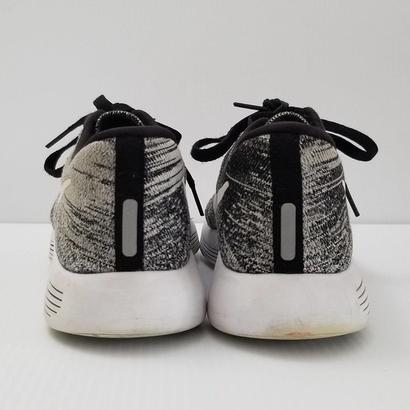 Nike - LunarEpic Low Flyknit Oreo Black Running Shoes - Women's 8 - 843765-001 - Picture 7 of 12